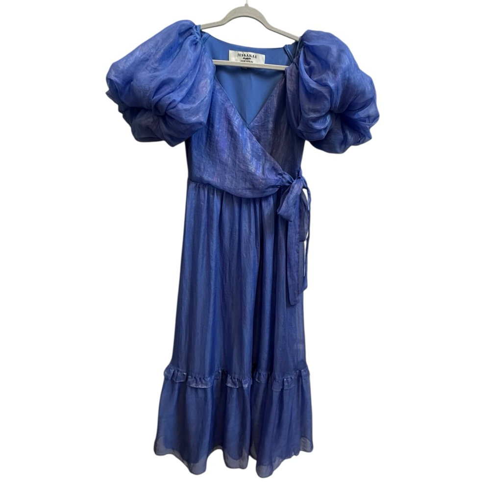 JessaKae Lindsey Sterling Snow Waltz Dress Pixie Fairy Renaissance Gown Sz M - Picture 4 of 12